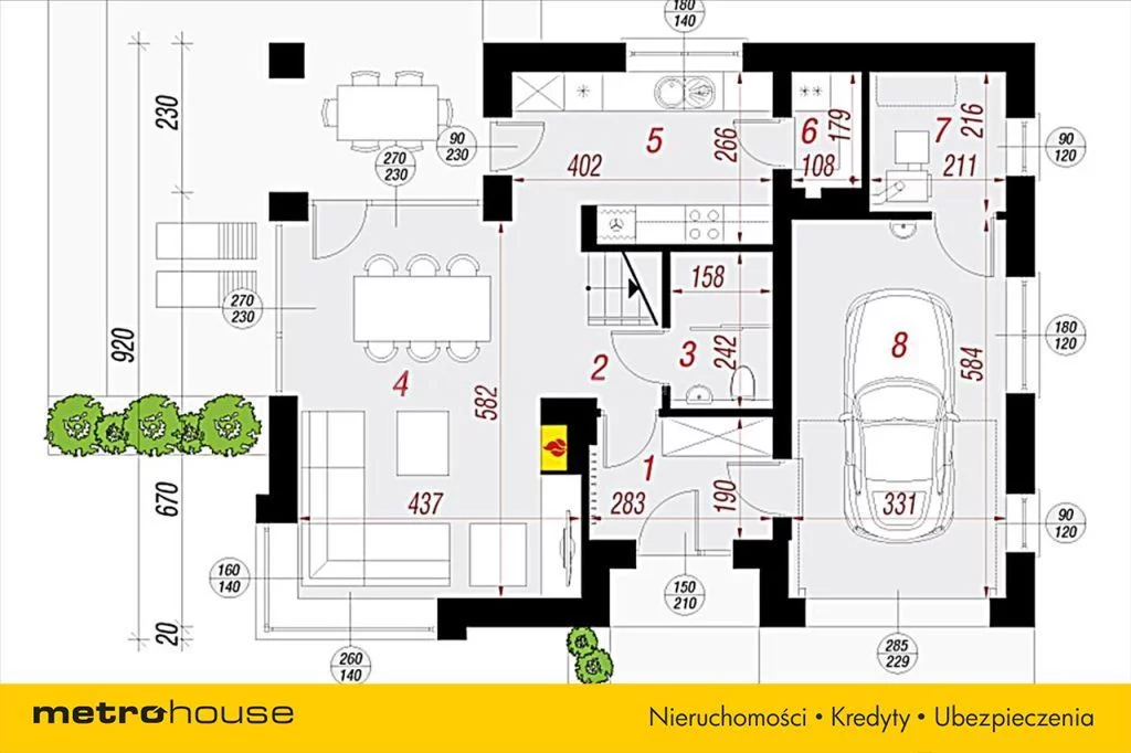 Dom 159,55 m², oferta nr , BIHY036, Połczyno