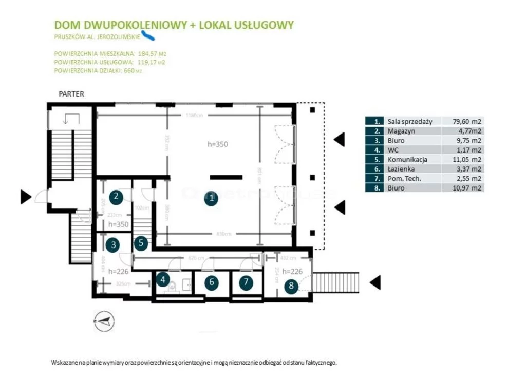 Dom i rezydencja 304,00 m², oferta nr , SDSOPI674, Pruszków