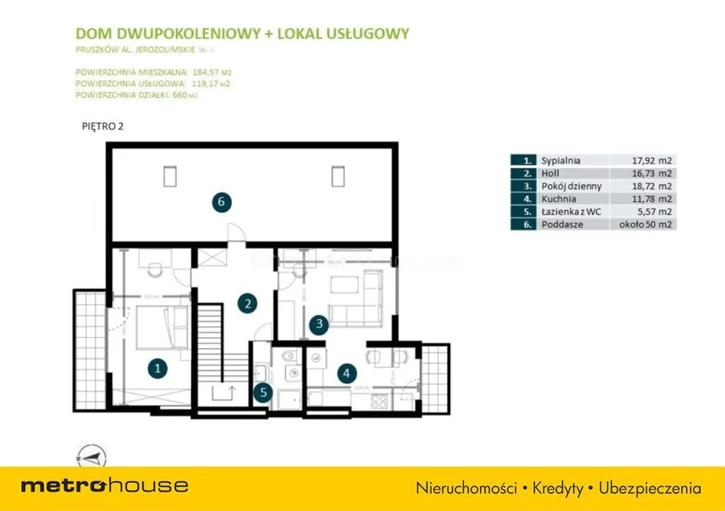 Dom i rezydencja 304,00 m², oferta nr , SDSOPI674, Pruszków
