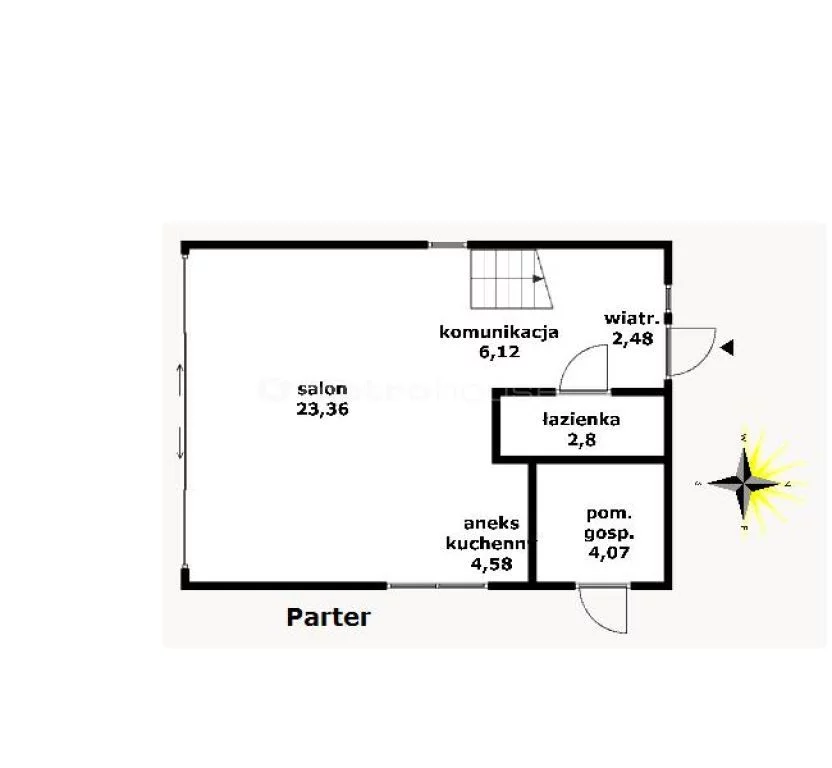 Dom 218,00 m², oferta nr , GETE740, Siemiany