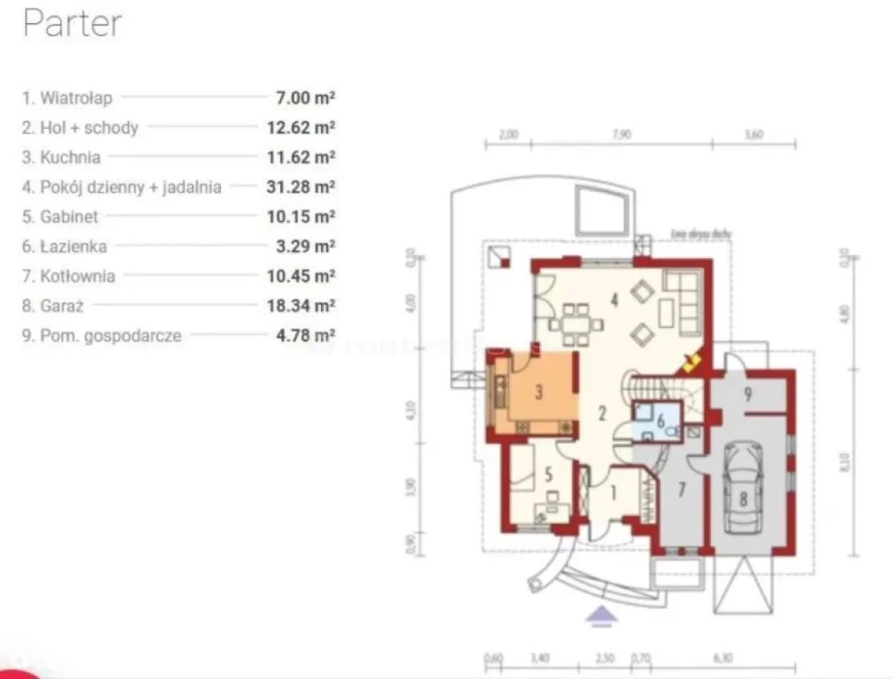 Dom i rezydencja 165,00 m², oferta nr , SDHACE281, Szczęsne