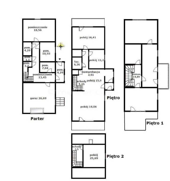 Dom 500,00 m², oferta nr , TAKA715, Węgrzce