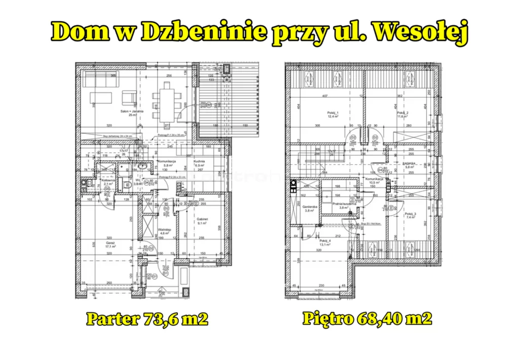 Dom 142,00 m², oferta nr , SDNUVI212, Dzbenin, Wesoła