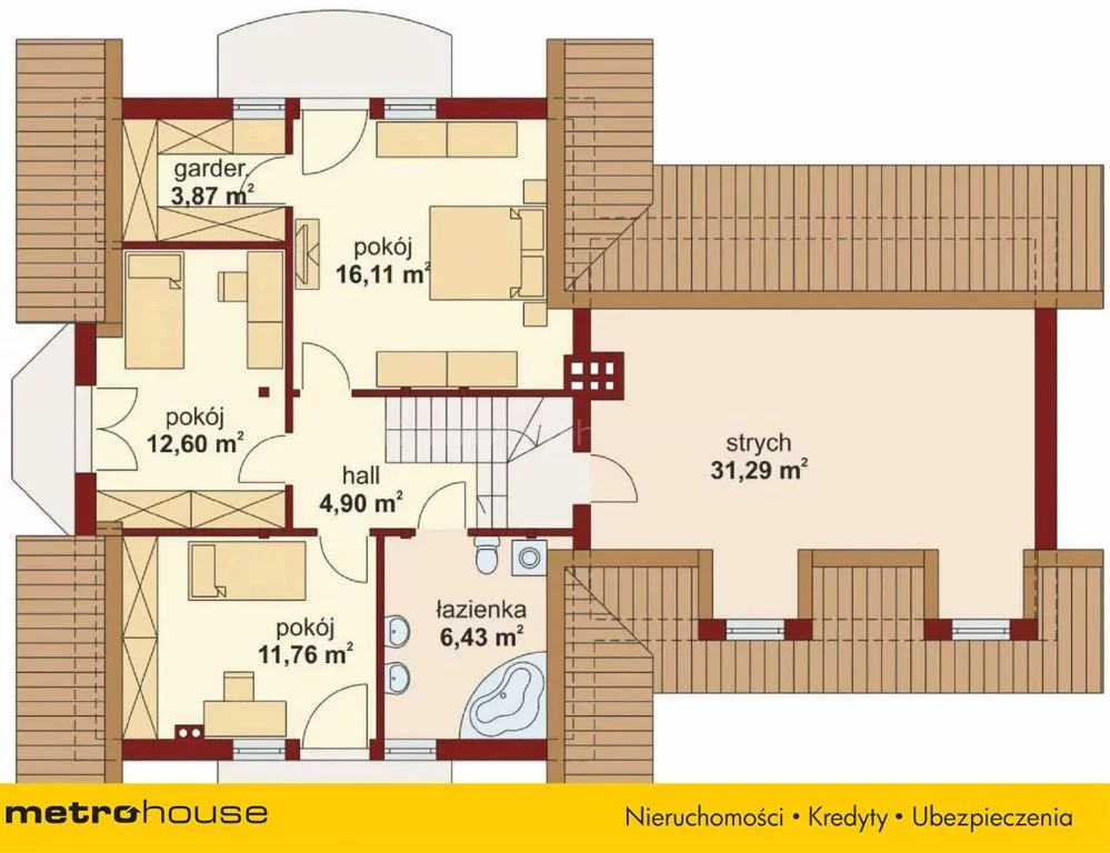 Dom 205,07 m², oferta nr , SDLULY970, Żelków, Wspólna