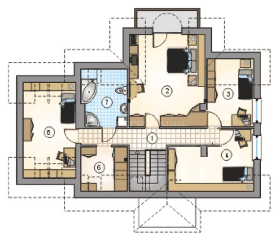 Dom 259,95 m², oferta nr , SDCUVY591, Rabowice