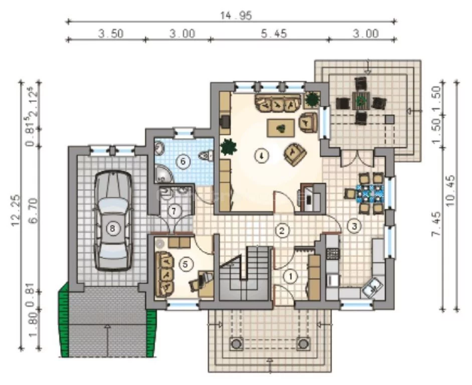 Dom 259,95 m², oferta nr , SDCUVY591, Rabowice