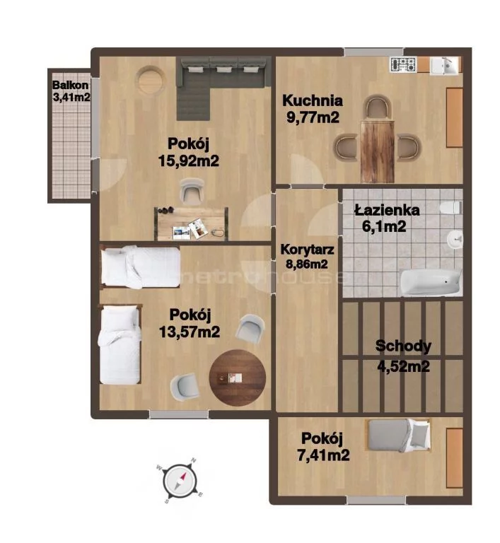 Dom 200,00 m², oferta nr , SDHUDY988, Zielona Góra, Tarpanowa