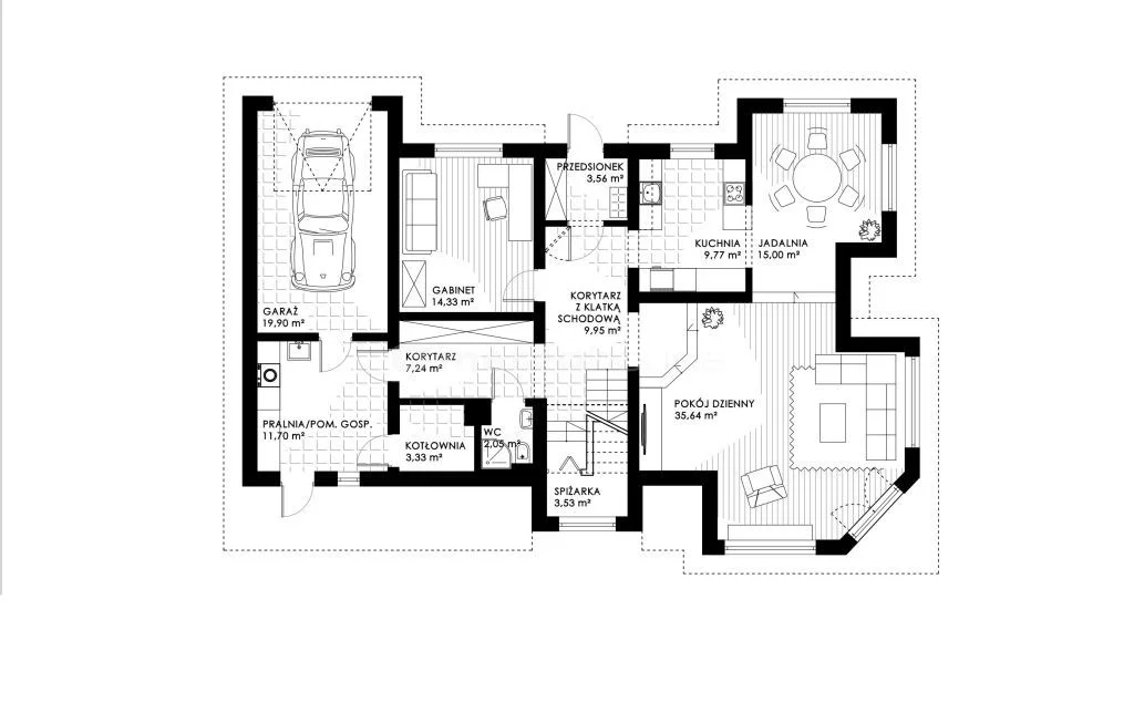 Dom 191,49 m², oferta nr , FONU542, Tomaszów Mazowiecki