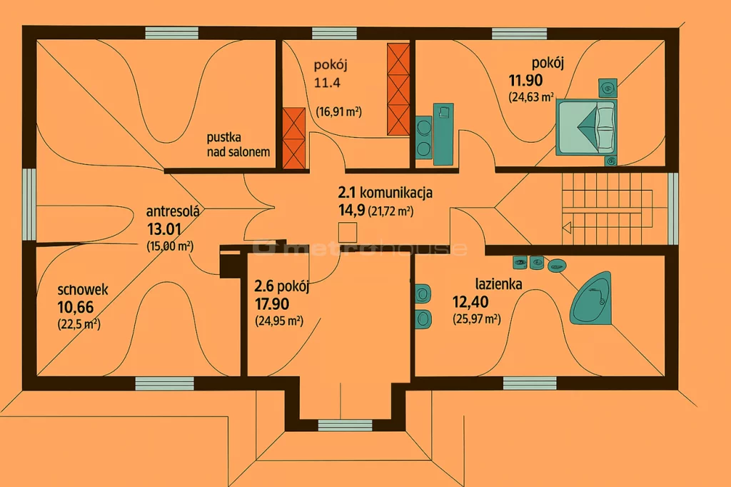 Dom i rezydencja 597,00 m², oferta nr , SDDESA663, Królewo