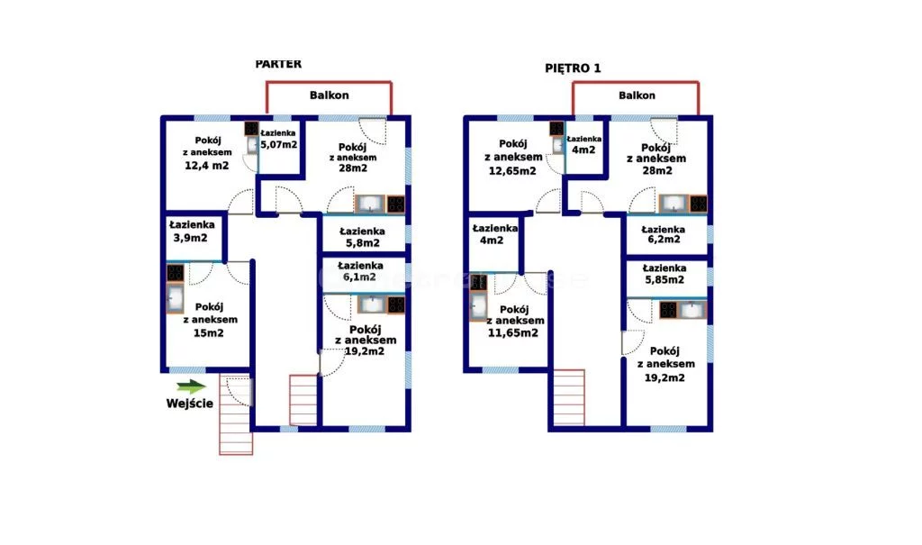 Dom 460,00 m², oferta nr , SDMUHE619, Ostrołęka