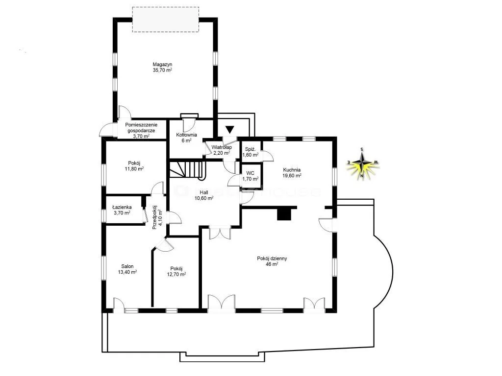 Dom 380,00 m², oferta nr , GYTY121, Kowary, Staszica