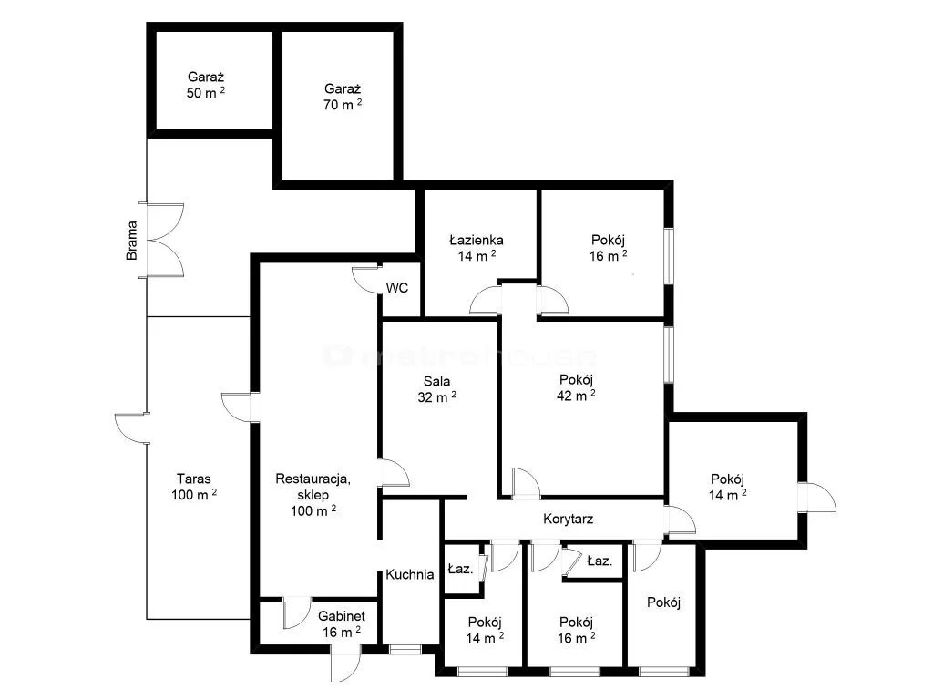 Dom 320,00 m², oferta nr , PEHA024, Grabno