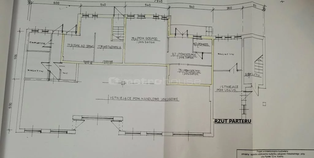 Dom 528,00 m², oferta nr , SDZEFO518, Kodeń, Rynek