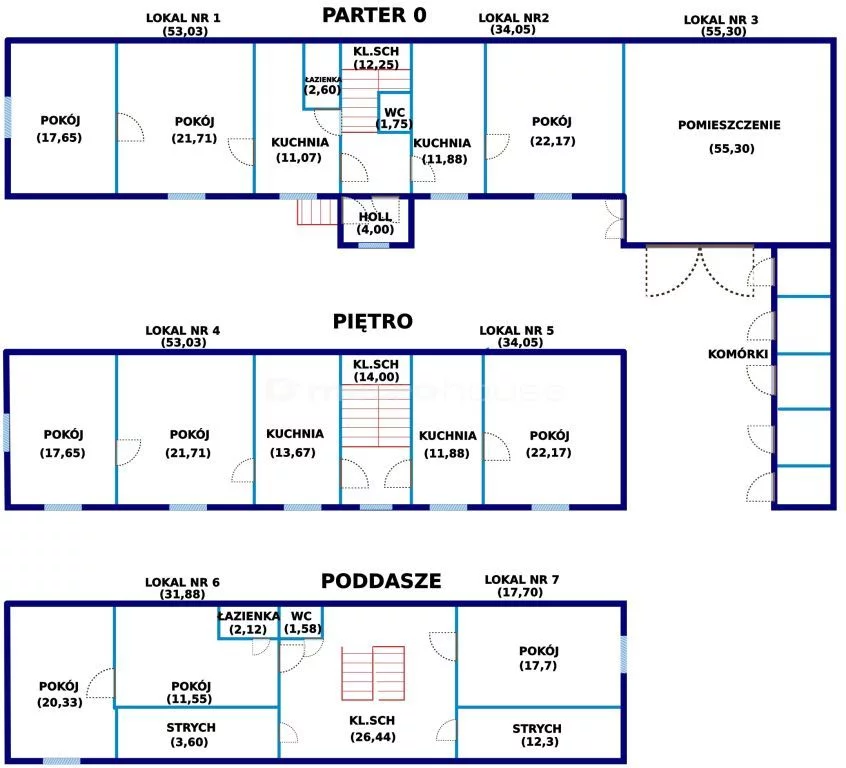 Dom 270,00 m², oferta nr , NUTE895, Pabianice