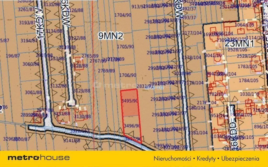 Działka 1 390,00 m², oferta nr , SGBEVO949, Świerklaniec, 3 Maja
