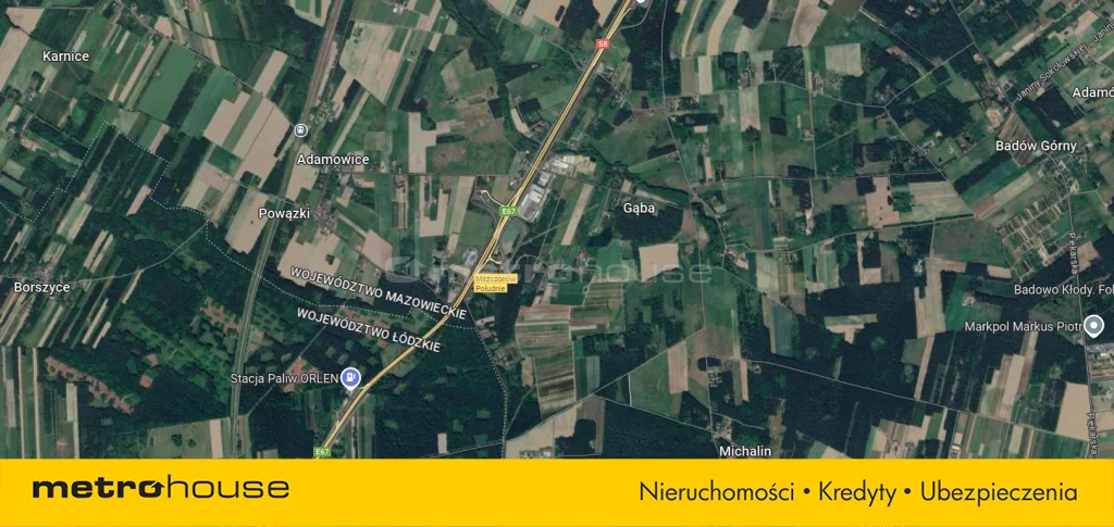 Działka 13 874,00 m², oferta nr , SGCUSU687, Adamowice
