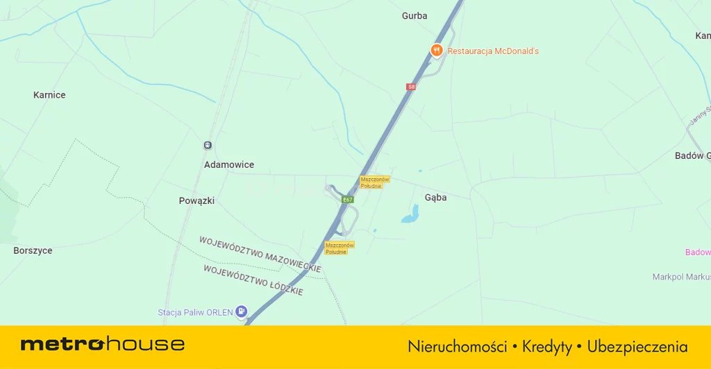 Działka 13 874,00 m², oferta nr , SGCUSU687, Adamowice