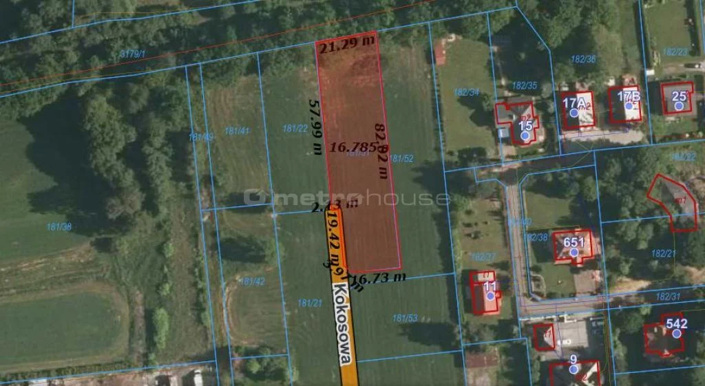 Działka 1 671,00 m², oferta nr , JELY371, Bielsko-Biała