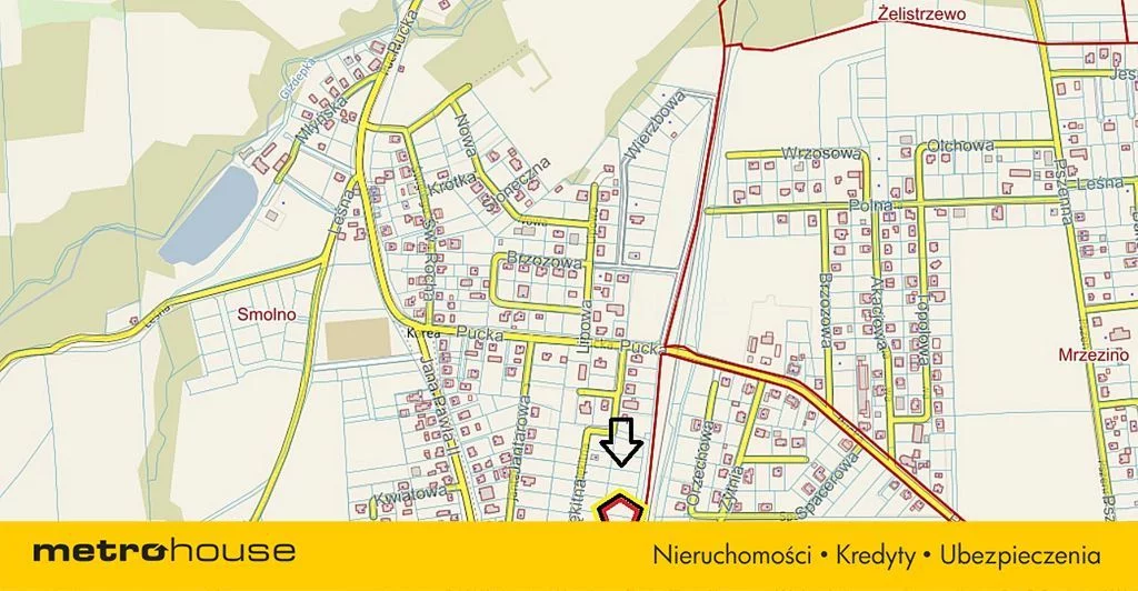 Działka 940,00 m², oferta nr , SGRIPY212, Smolno, Błękitna