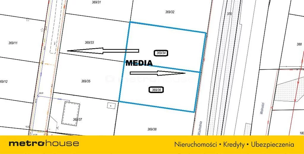 Działka 940,00 m², oferta nr , SGRIPY212, Smolno, Błękitna