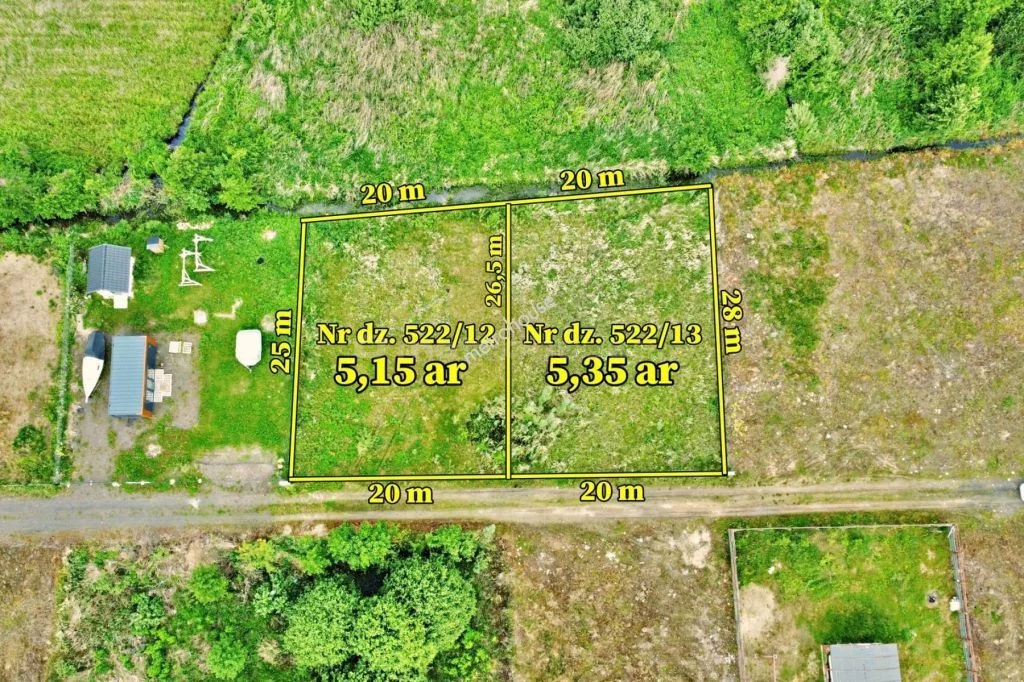Działka 1 050,00 m², oferta nr , SGRUVE888, Bogacko
