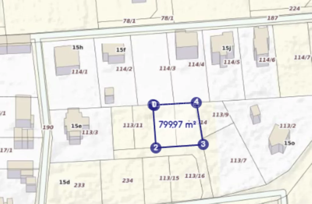 Działka 804,00 m², oferta nr , SGTESE982, Bogusławice