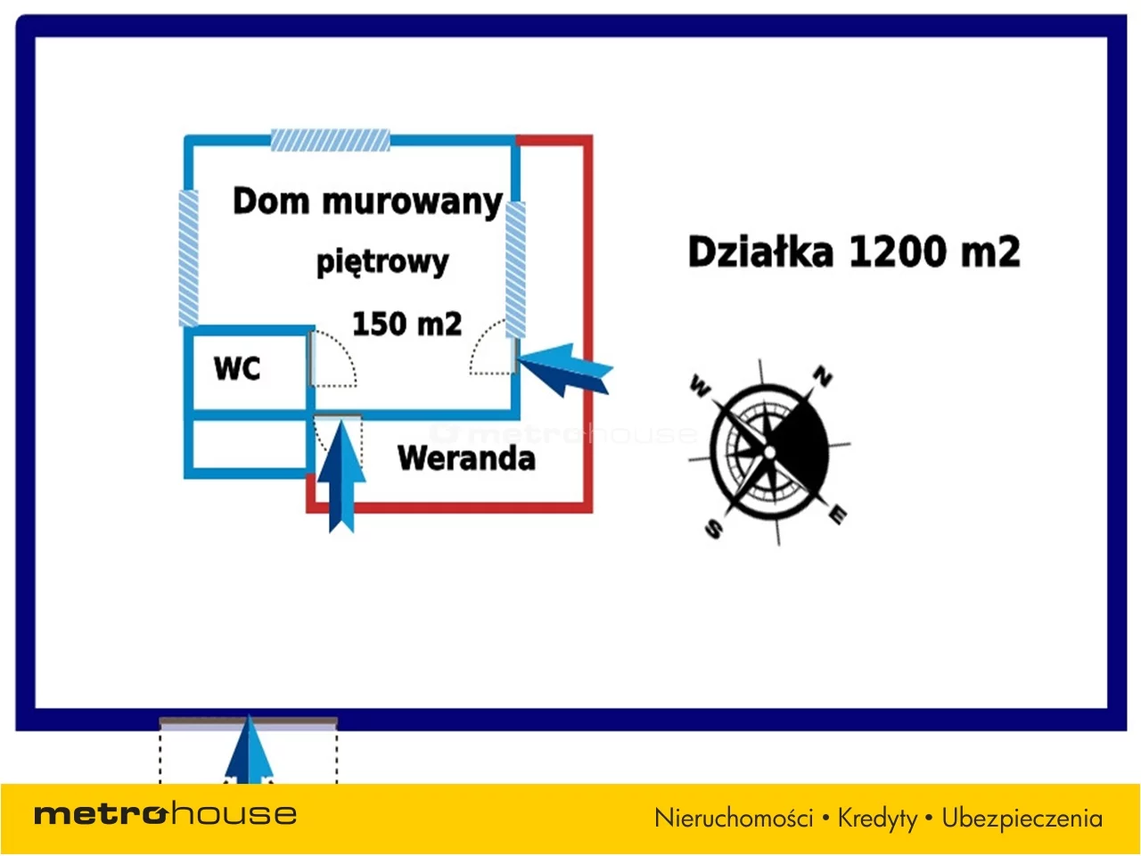 Działka 1 200,00 m², oferta nr , WUGY113, Bronisławów