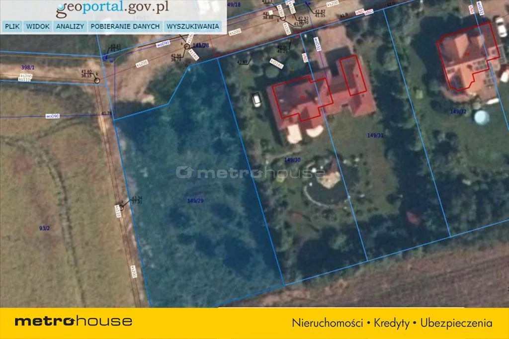 Działka 1 468,00 m², oferta nr , MAPO998, Brudzewo