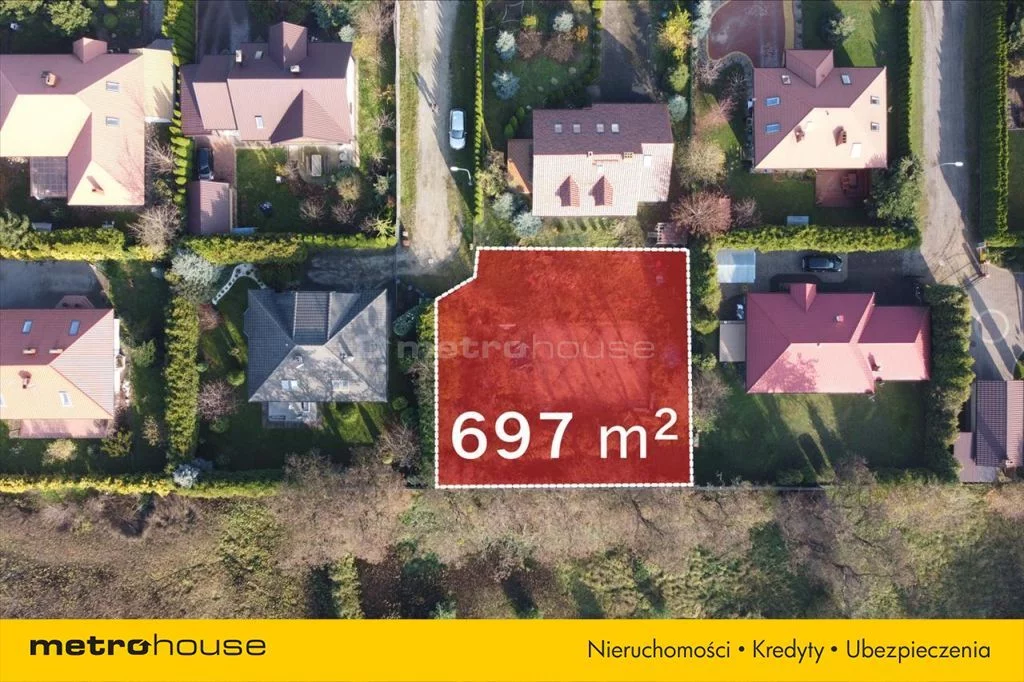 Działka na sprzedaż, 697,00 m², oferta nr BIZO361