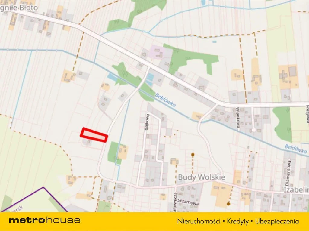 Działka 5 098,10 m², oferta nr , TILI586, Budy Wolskie