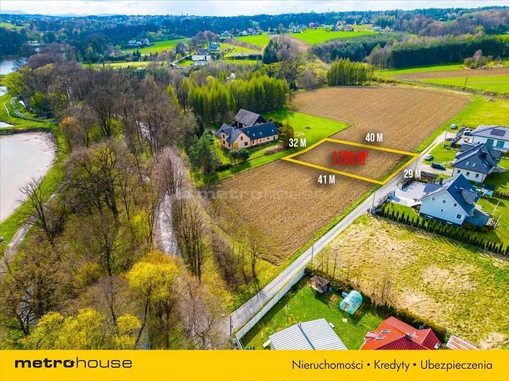 Działka 1 190,00 m², oferta nr , SGTUPO968, Kończyce Małe, Ceglana