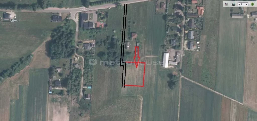 Działka 1 200,00 m², oferta nr , RYMA311, Chajęty