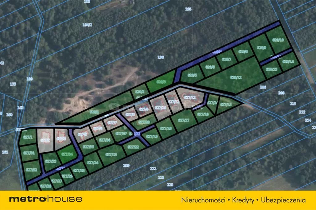 Działka 36 344,00 m², oferta nr , GYZA411, Choiny