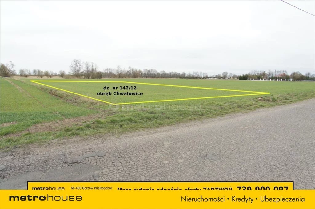 Działka 3 000,00 m², oferta nr , FOSU774, Chwałowice