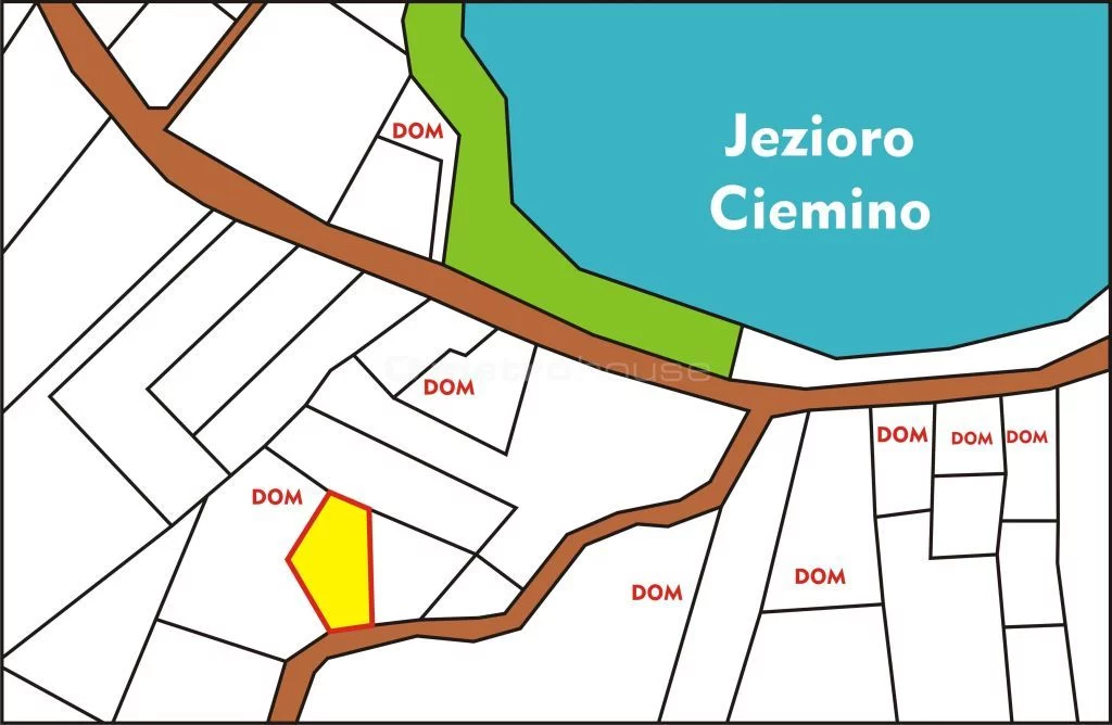 Działka 1 330,00 m², oferta nr , RAZE387, Ciemino