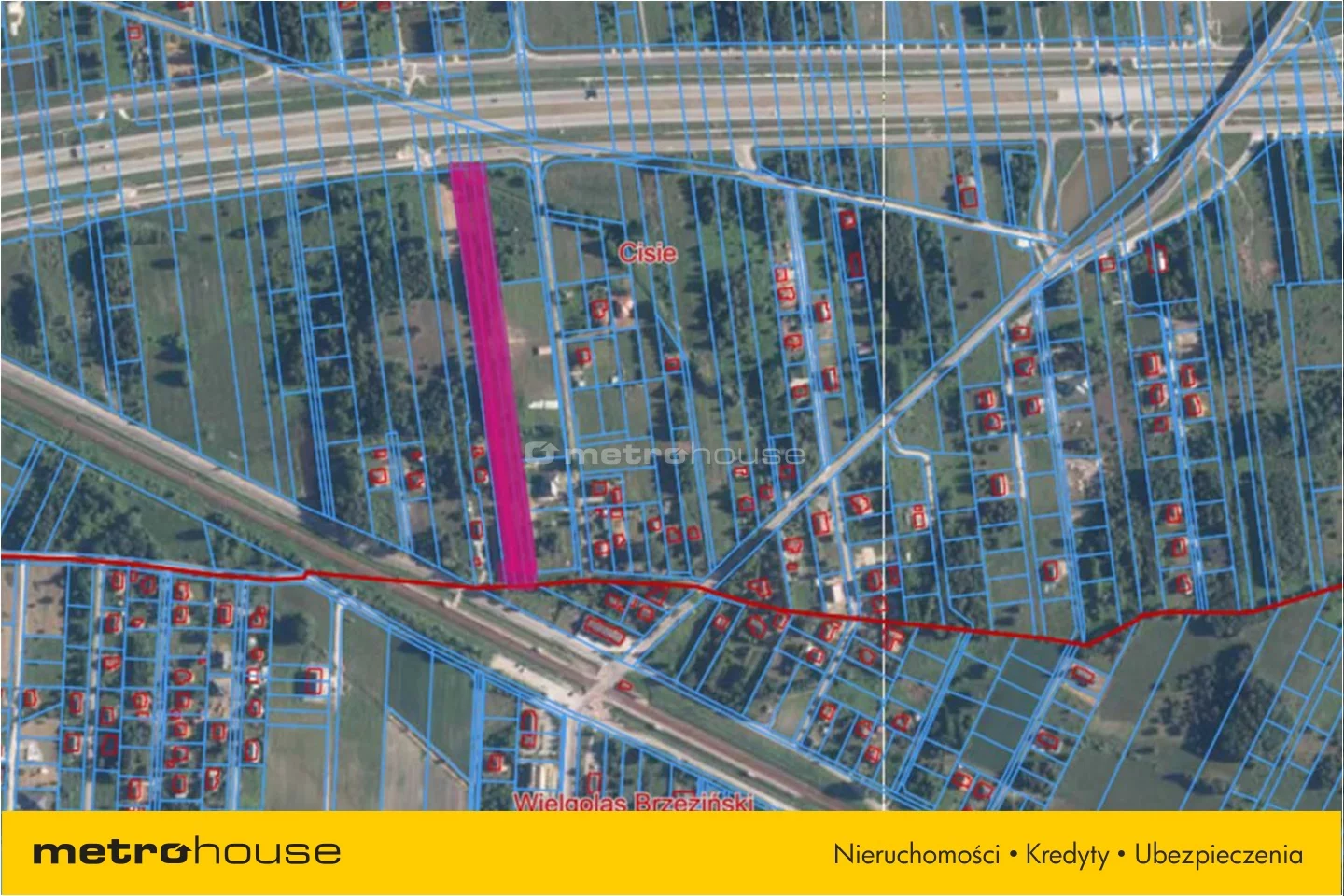 Działka 11 362,00 m², oferta nr , GOGA556, Cisie