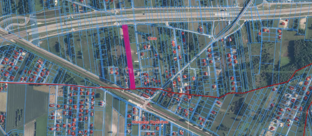 Działka 11 362,00 m², oferta nr , SGGUPA619, Cisie