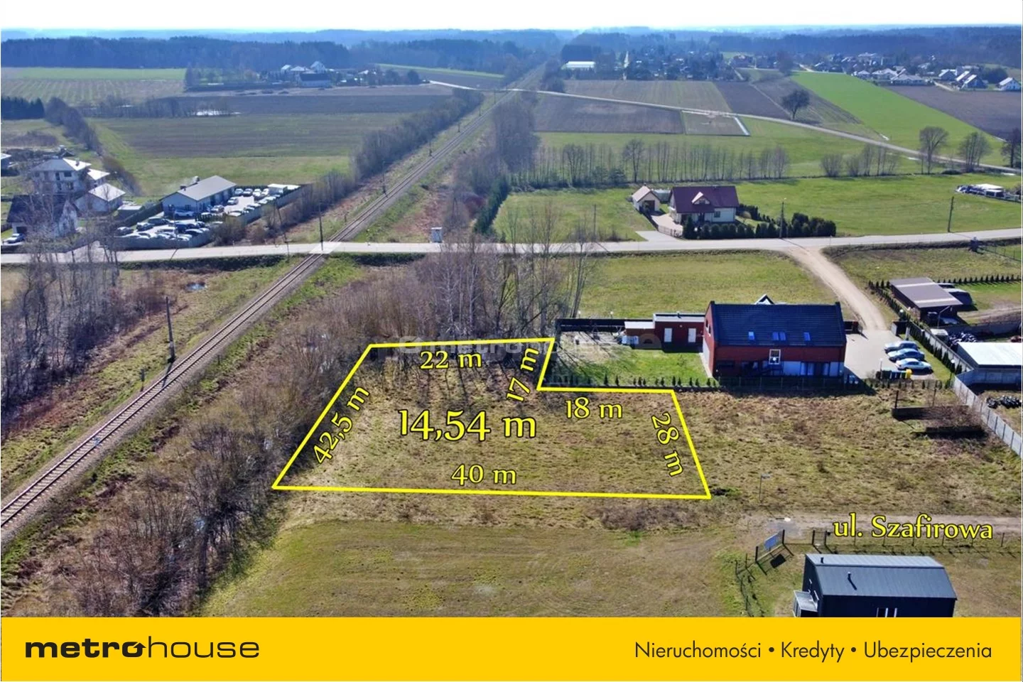 Działka 1 454,00 m², oferta nr , LUDA935, Czarnowiec