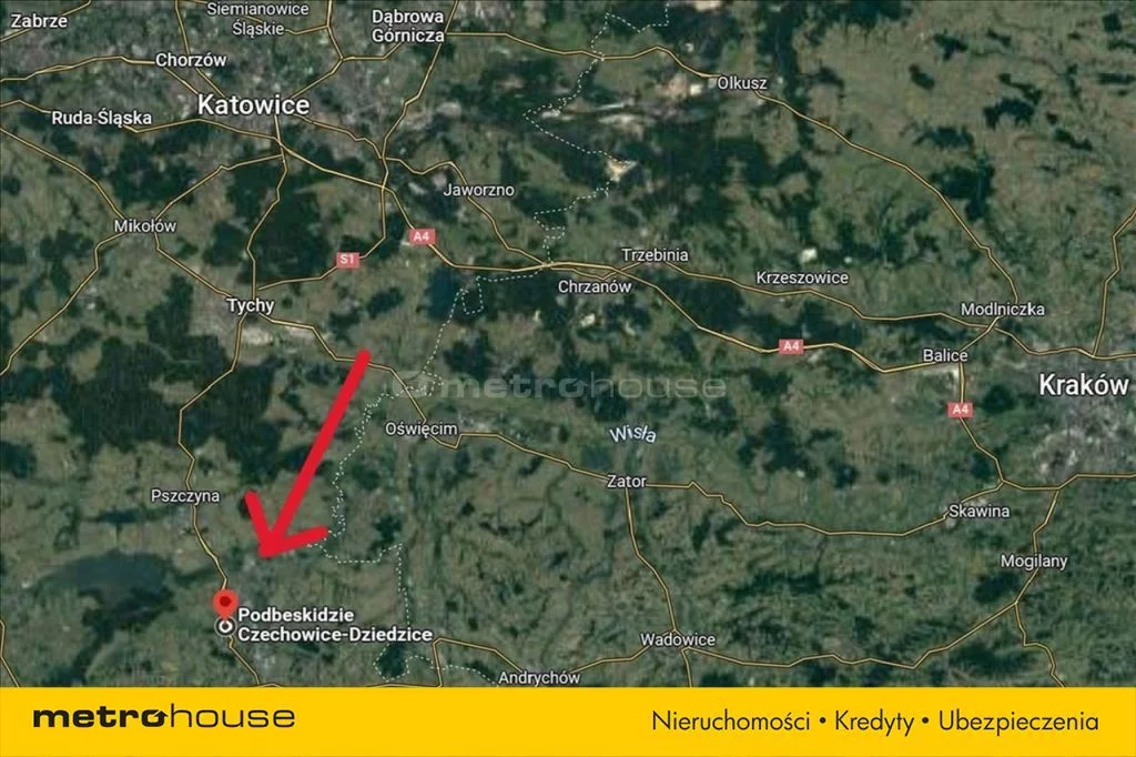 Działka 3 856,00 m², oferta nr , WOKU241, Czechowice-Dziedzice