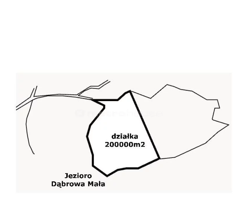 Działka 200 000,00 m², oferta nr , KOFO927, Dąbrówno