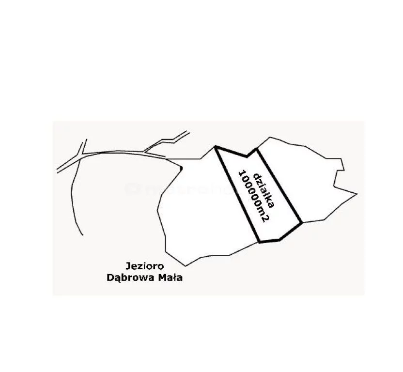Działka 100 000,00 m², oferta nr , DEKE970, Dąbrówno