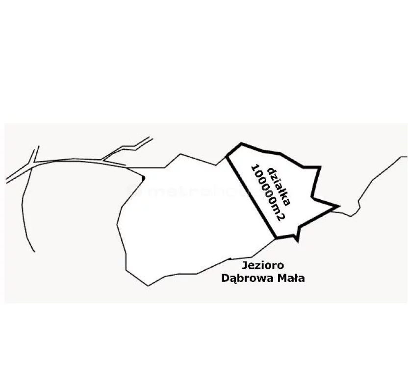 Działka 133 554,00 m², oferta nr , GUGY288, Dąbrówno
