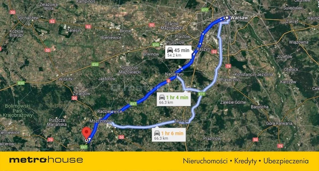 Działka 8 600,00 m², oferta nr , SGVUSO975, Powązki, Dębowa
