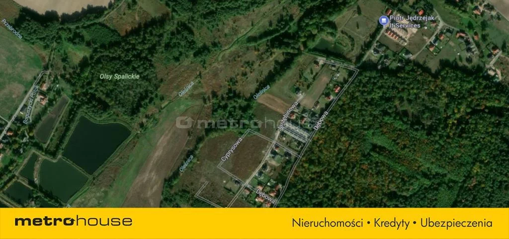 Działka 6 768,00 m², oferta nr , SGBAPU477, Spalice, Dębowa
