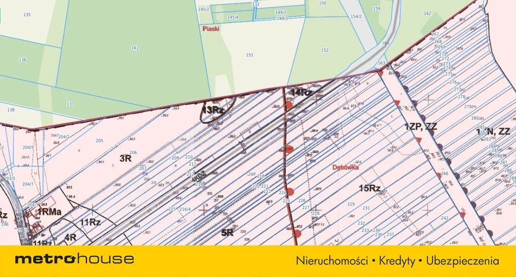 Działka 11 798,00 m², oferta nr , SGZUKE864, Dębówka