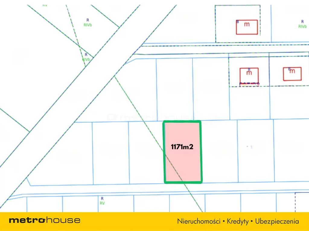 Działka 1 171,00 m², oferta nr , SGPUMU656, Dziadowa Kłoda
