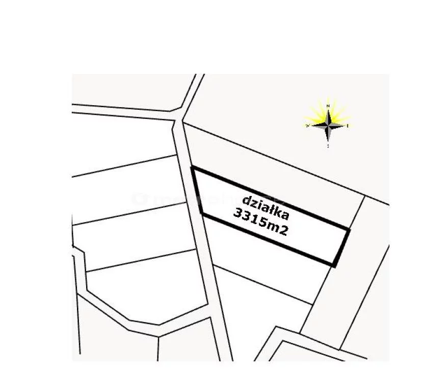 Działka 3 315,00 m², oferta nr , TYPA415, Dźwierzuty