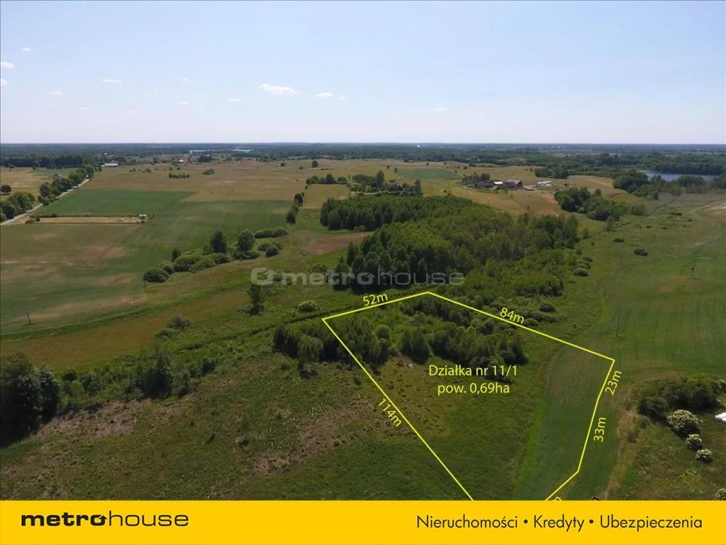 Działka 6 900,00 m², oferta nr , GYZY388, Elganowo