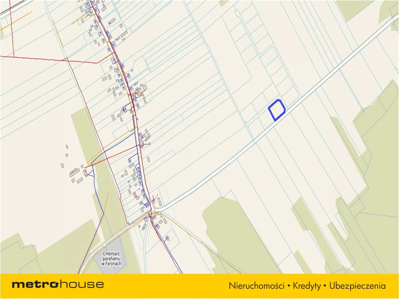 Działka 3 016,00 m², oferta nr , LYDI271, Faryny