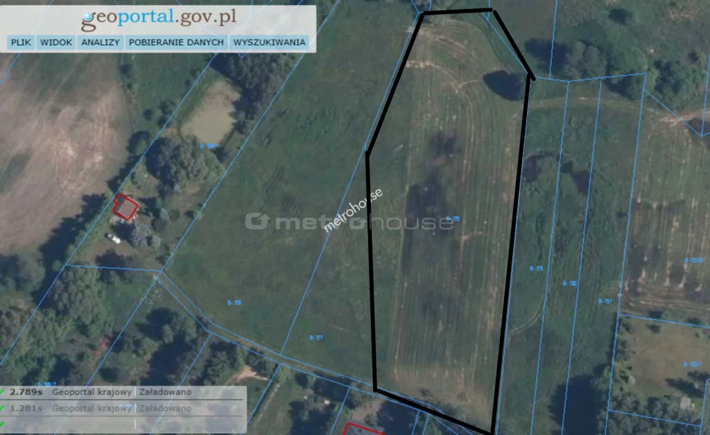 Działka 6 800,00 m², oferta nr , SGBONA271, Gadka